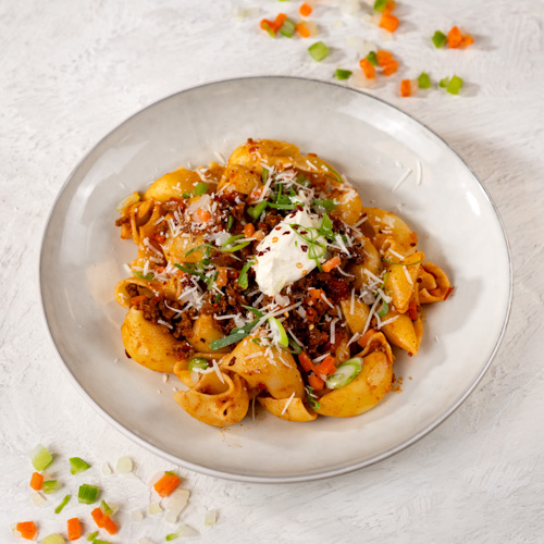 Pasta med okseragu